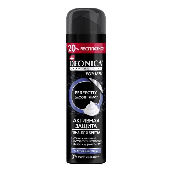 deonica for men пена для бритья активная защита