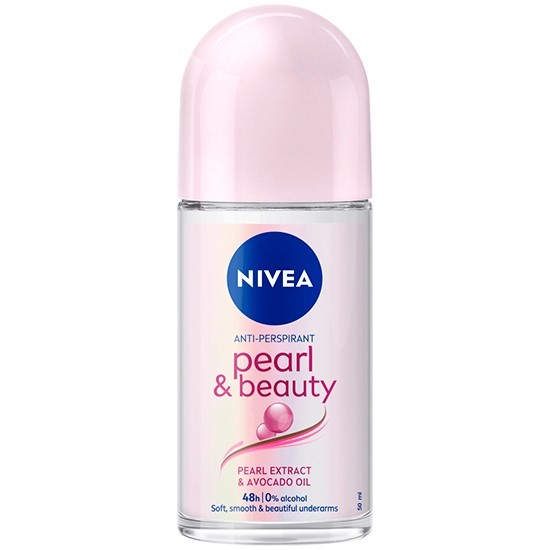 nivea дезодорант шариковый жемчужная красота pearl&beauty антиперспирант 40 мл (85346)