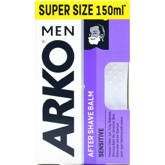 arko men бальзам после бритья sensitive для чувствительной кожи 150 мл
